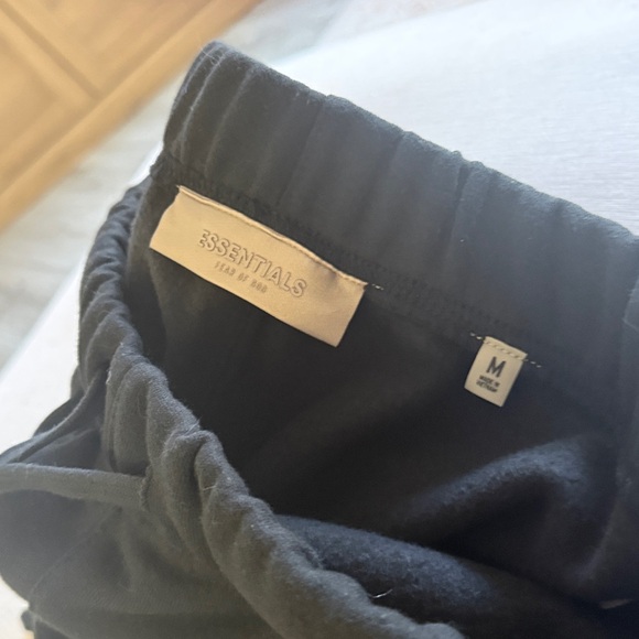 Essentials Black Lounge Pants - Picture 8 of 8